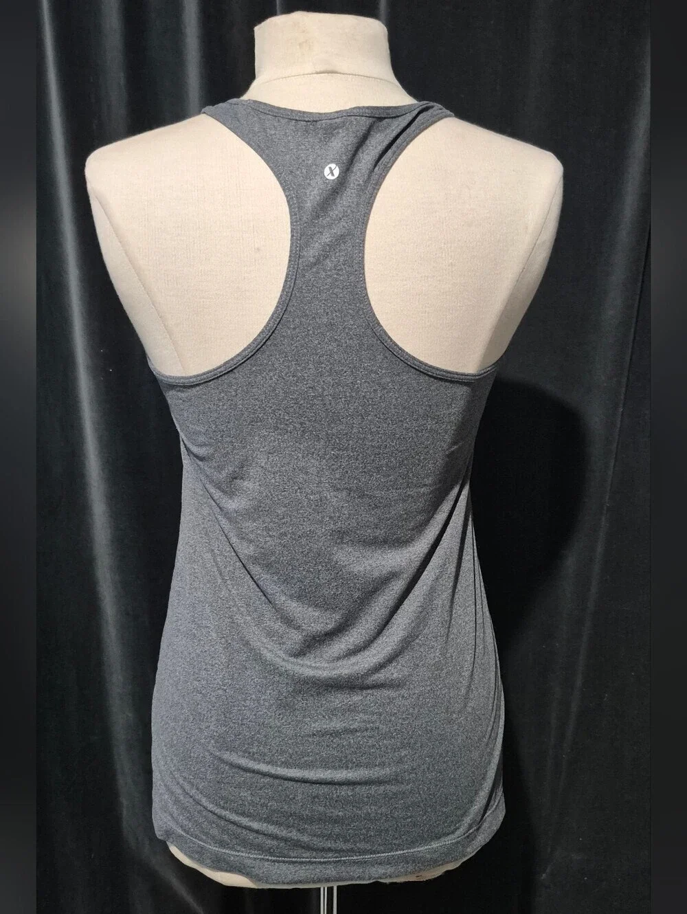 Xersion Charcoal Gray Racerback Tank Top